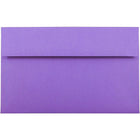 JAM Paper A10 Invitation Envelopes, 6 x 9.5, Brite Hue Violet Purple Recycled, 250 Pack (28036H)-Violet recycled envelope