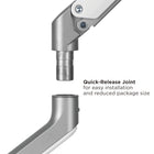 Uplite Single Spring Assisted Monitor Mount Arm for 17" - 32" Monitors-Heavy-duty and sleek design with use of premium grade steel materials. The capacity of the arm is 2-9kg /4.4-19.8 lbs.
