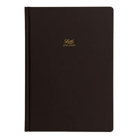 Letts Undated Icon Plan Ahead 5 Year Diary - 8 1/4" H x 5 3/4" W - Black-Black hardback smooth luxury coated paper cover