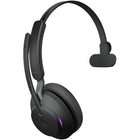 Jabra Evolve2 65, Link 380a, Mono UC Headset - Black-Wireless Range: 30' / 9.1 m