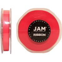 JAM Paper Double Faced Satin Ribbon, .38 Inch Wide x 25 Yards, Shocking Pink, 2 Pack (803SAshpi25g)-Shocking pink