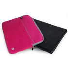 Vangoddy 13.3" Neoprene Laptop Sleeve - Pink-Protects your Laptop from bumps, shock and scratches. It incorporates a lightweight design for easy mobility and a heavy duty zipper closure. Water Resistant. Lets you tote your Laptop anywhere, conveniently and safely, in any briefcase or backpack!