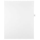Mark Maker Legal Exhibit Index Tab White Single Tabs, 1/15th Cut, Letter Size, No Holes, Number 111, 25 Pack-White Single Tabs, 1/15th Cut