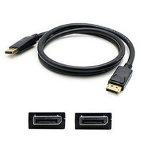 AddOn DisplayPort Cable, Male to Male, 10ft/3M, 5 Pack (DISPLAYPORT10F-5PK)-Cable