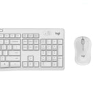 Logitech MK295 Silent Wireless Mouse and Keyboard - Off white-Keyboard features a full numpad and 8 handy shortcut buttons for easier navigation and efficient data entry
