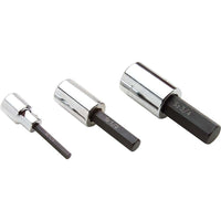 Gray Tools 7/16" X 1/2" Drive, Standard Length Hex Head, Chrome Finish Socket-Size: 7/16"