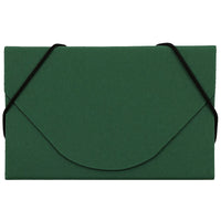 JAM Paper Kraft Ecoboard Business Card Case, Green Recycled Kraft, 5 Pack (2500 206g)-Green kraft