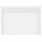 JAM Paper Booklet Translucent Vellum Envelopes - 9" x 12" - Clear - 500 Pack -Colour: Clear