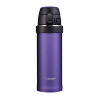 Zojirushi Flip-and-Go Insulated Bottle - 16 oz. - Purple Dusk-16oz insulated Stainless Steel Bottle
