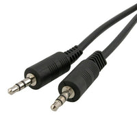 Electronic Master 6 Feet 3.5mm Stereo Audio Cable, (EMHD120906)-Ideal for connecting portable audio devices