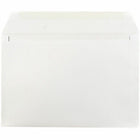 JAM Paper Booklet Commercial Envelopes - 7 1/2" x 10 1/2" - White - 50 Pack -Colour: White