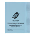 Hilroy Stitched Exercise Books - Dotted Interlined - 9" x 7" - 40 Pages - 20 Sheets - Assorted Colours - 25 Pack-Dotted Interlined