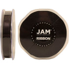 JAM PaperMD – Ruban de satin à double face, 0,38 po de large x 25 verges, noir, 4/paquet (803SAbl25g)-Idéal pour les emballages cadeaux, les vêtements, les décorations ou encore pour attacher autour d’une bouteille, d’un pot ou d’un panier-cadeau