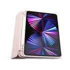 JCPal DuraPro Case with Pencil Holder for 11" iPad Pro (2021 Model) - Pink-Compatible with Pencil charge/sync