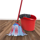 Vileda Super Twist Microfibre 3Action Mop-Smartfibres capture dirt, dust and hair particules, and release them on contact with water