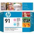 HP 91 Light Magenta and Light Cyan Printhead (C9462A)-Light Magenta and Light Cyan