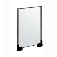 Azar Two-Sided Large Acrylic Sign Holder With Magnetic Boots, 11" x 17",  2 Pack (109906)-Sign Holder