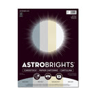 Astrobrights 65lb Cover Paper - 8.5" W x 11" H - Metallics 4-Colour - 24 Sheets (91519)-Basis Weight: 24 lb./89 gsm