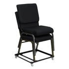 Flash Furniture - Chariot en acier pour chaise d'église et chaise empilable de la série HERCULES-Conçu pour les chaises de banquet, les chaises d'église et les chaises empilables