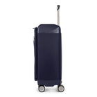 Bugatti Nashville 21.5" Hybrid Hardside/Softside Spinner Carry-on Luggage - Navy-Telescopic trolley handle