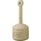 Justrite Smokers Cease-Fire 1 Gal, 11" x 30", Adobe Beige-FM approved