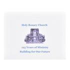 St. James Note Cards with Cross, Fold to 5-1/2 x 4-1/4", 65 lb, White, 50 Pack-Free downloadable templates from www.first-base.com