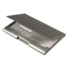 Elegance Executive Business Card Holder Case-Satin-Material: Metal