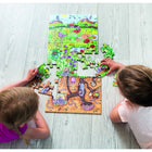 Beleduc Floor Puzzle "Discover The Flower Meadow"- XXL Puzzle