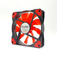 Kopplen 32 LED High Silence Hydraulic Bearing Reinforced Case Fan, Red-120mm 32 LED Fan