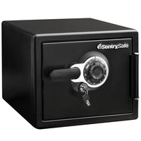 SentrySafe Large Combination Fire/Water Safe - 0.81 Cu. Ft.-Fire Protection: UL Classified to protect in a fire for 1-hour up to 1700 degreesF (927 degrees C), the safe interior will remain below 350 degrees F (177 degrees C)