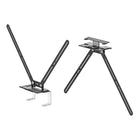 Logitech TV Mount for Rally Bar, Rally Bar Mini, and Rally Camera-Save space and clear the credenza by floating Rally Bar, Rally Bar Mini, or Rally camera below the display.