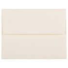 JAM Paper A2 Invitation Envelopes, 4.38 x 5.75, Strathmore Natural White Linen, 100 Pack (99761g)-Natural white