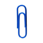 JAM Paper Coloured Standard Paper Clips, Small, Dark Blue Paperclips, 6 Packs of 100, 600 Total (42186868g)-Material: Metal