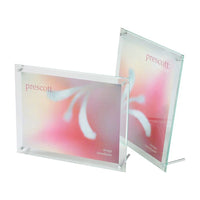 Staples Acrylic Sign Holder with Bevelled-Edge, 8-1/2" x 11"-This durable, lightweight holder offers a sleek and sophisticated option for document display 
