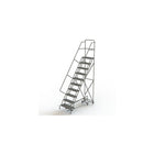 Tri-Arc Manufacturing All Directional Rolling Ladder, No. of Steps: 10, Platform Height: 100" (KDED110242)-No. of Steps: 10