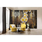 Komar Serafina Wall Mural, Yellow-Paste included
