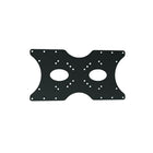 TygerClaw 400 x 200 VESA Adapter, (LCD7401BLK)-The TygerClaw LCD7401BLK is an VESA adapter that allows mounting of TVs up to 400x200 bolt hole patterns to video brackets that don't have a pattern that wide or high