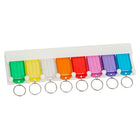 Merangue Deluxe 8 Key Rack-Includes 8 key tags with labels to help easily identify the purpose of each key; colour-coded for easy recognition