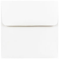 JAM Paper 4.5 x 4.5 Square Envelopes, White, 1000 Pack (439911145C)-White