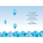 Rosedale 5-1/2" x 8" Masculine Birthday Greeting Cards And Envelopes, 12 Pack (15784)-Card shop quality greeting cards
