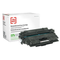 TRU RED CF214X HP 14X Remanufactured Toner Cartridge - High Yield - Black-Black