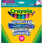 Crayola Tropical Washable Markers - 10 Pack-Washability you can trust.
