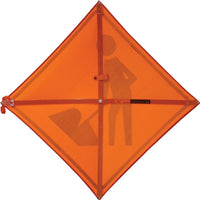 Accuform Signs Tilt-Adjust Cross Ribs Sign Supports-Quantity per pack - 1