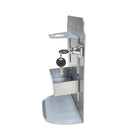 Futech Hand Sanitizer Wallmount With 500 ml Bottle - Silver-Overall dimension of holder: 7" x 11" x 4-1/2" - Drip Tray:  7"W x 4-1/4"