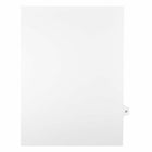 Mark Maker – Onglets séparateurs juridiques blancs, 1/15 onglets, format lettre, sans trous, numéro 57, 25/paquet-Onglets séparateurs blancs, 1/15 onglets