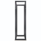 APC Rack Frame Netshelter 4 Post Open Frame Rack-Reversible stabilization plates - Stabilizations plates can either be mounted internally to conserve floor space or externally