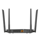 D-Link DIR-822 Amplifi Dual Band AC1200 Wireless Gigabit Router - Black-Simultaneous dual band makes your HD streaming and online gaming smoother with less interference
