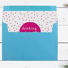 JAM Paper A7 Invitation Envelopes, 5.25 x 7.25, Brite Hue Blue Recycled, 1000 Pack (54093B)-Closure: Gum