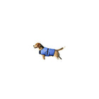 TechNiche Hyperkewl Evaporative Cooling Dog Coat Blue, Medium (8529 RB M)-Secured at the chest and under the belly with flexible shoulder panels to allow the dog to move without restriction