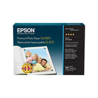 Epson - Papier photo lustré de qualité supérieure, sans bordure, 4 po x 6 po, 100 feuilles/paquet-Hydrofuge : Aucun déteintage de l'encre quand en contact avec de l'eau  